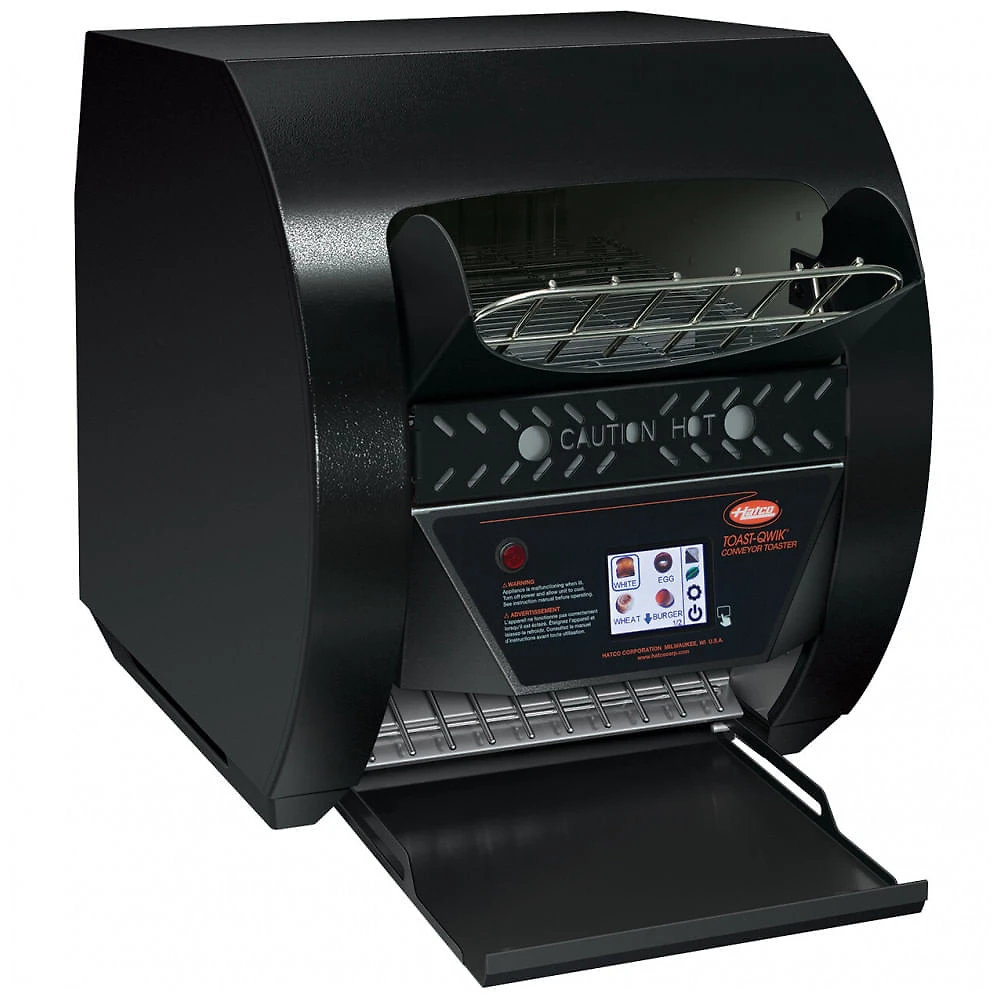 Torradeira de Esteira Hatco TQ3900H ToastQwik Preta com 3 Aberturas e Controles Digitais 208V, 3020W