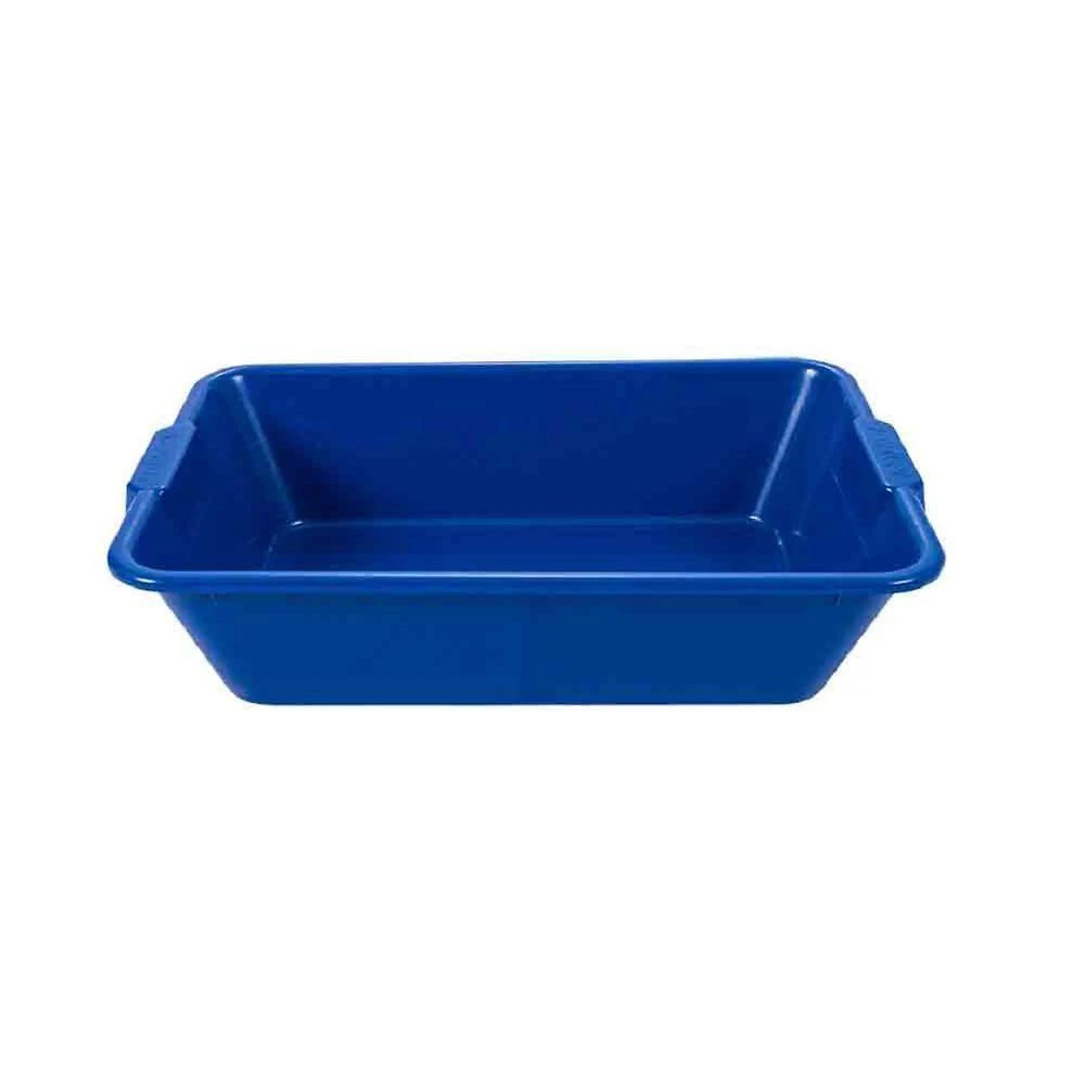 Caixa para Massa 50L Polietileno Resistente Suporta 70kg Azul Metasul