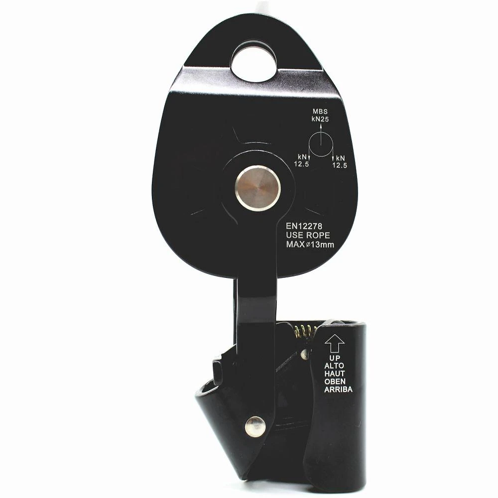 Polia Usclimb Alumínio Oscilante 25kn Anti Retorno