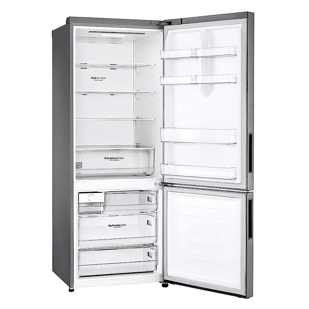 Geladeira LG Inverse Frost Free 451L Inox Look GC-B569NLL Inox - 110V