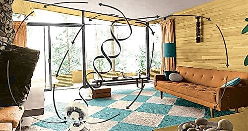 Vornado Ventilador VFAN Sr 3 Veloc Multidirecional Articulado