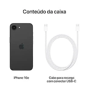 Apple iPhone 16e de 128GB - Preto