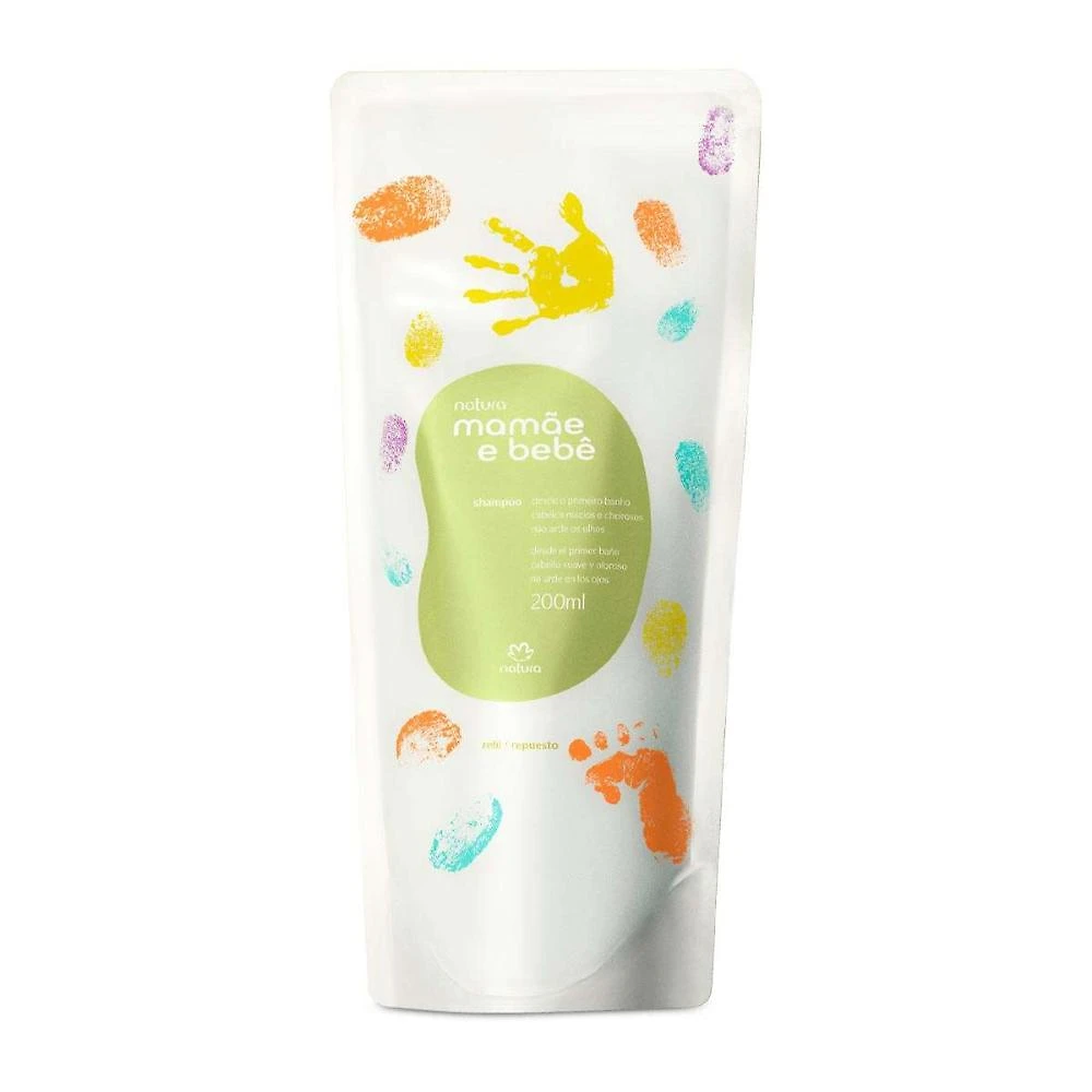 Refil Shampoo Natura Mamãe e Bebê  200ml