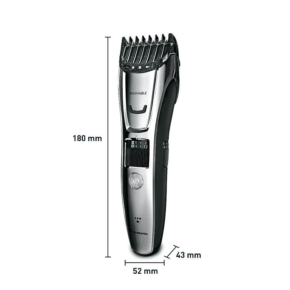 Aparador De Pelos Multifuncional Panasonic D-perfector Barba, Cabelo E Corpo Alta Precisão ER-GB80 Bivolt