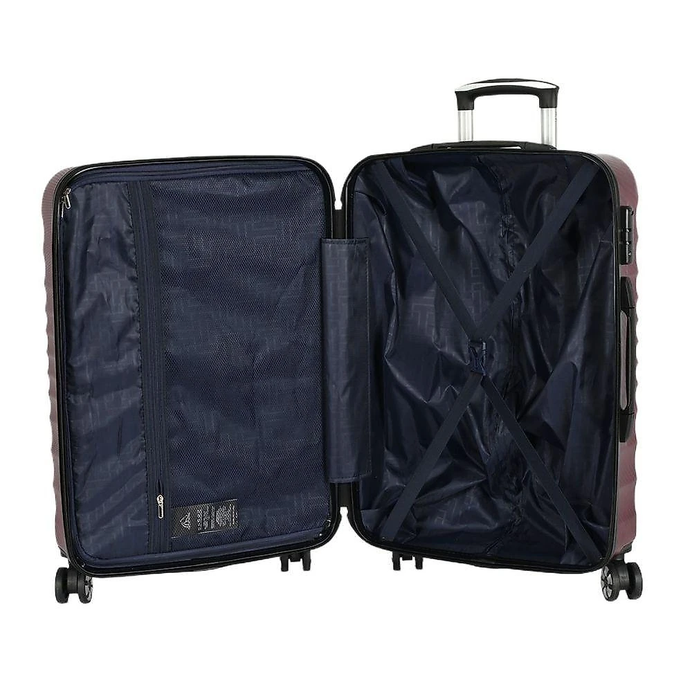Mala de Viagem Grande 115L Policarbonato Expansiva Zíper Colorado Vinho Polo King
