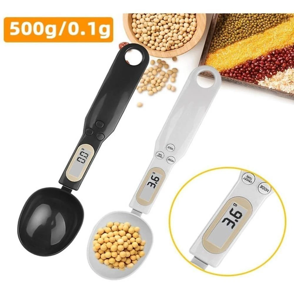 Colher Balanca Precisao 500gr Digital Lcd Dosador Medidor Eletronico Alimentos Graos Cozinha Culinaria