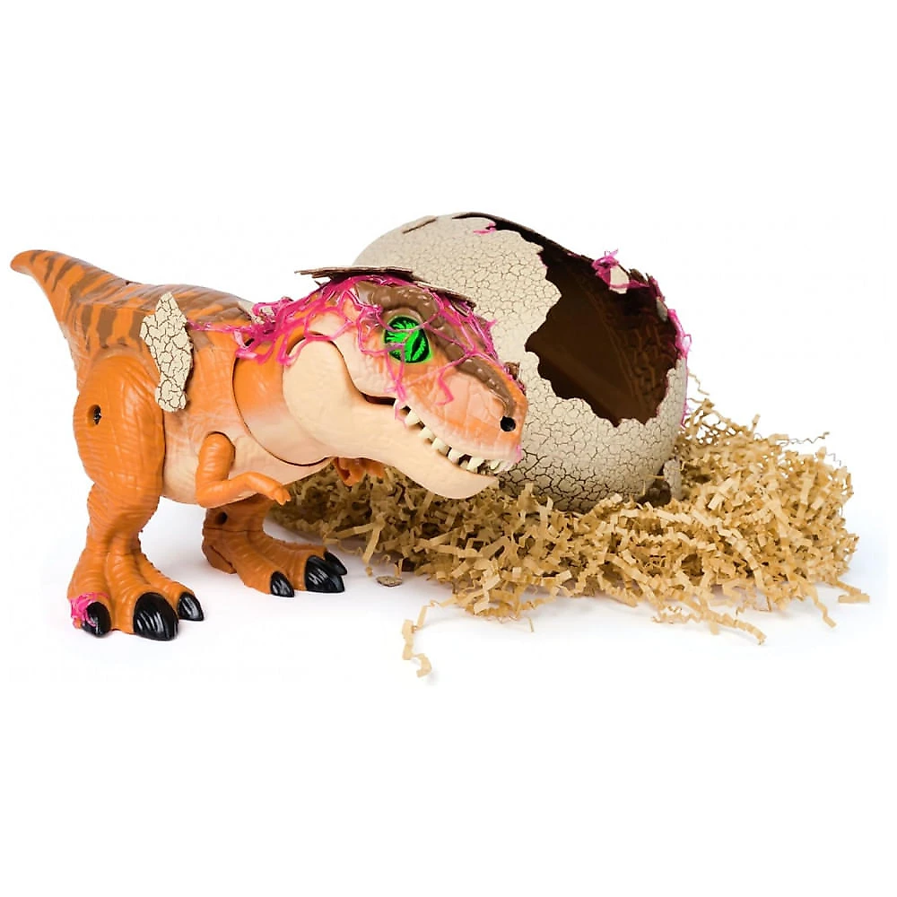 Primal Hatch Jurassic World Ovo Interativo de Dinossauro com Mais de 100 Sons e Reações - Treine Seu Próprio Bebê T-Rex!