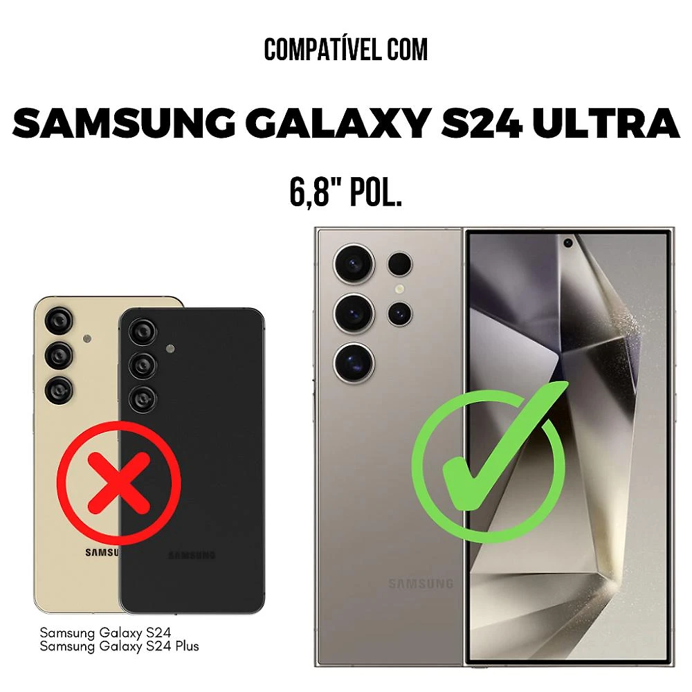 Miniatura Capa para Samsung Galaxy S24 Ultra - Snap Guardian - Gshield