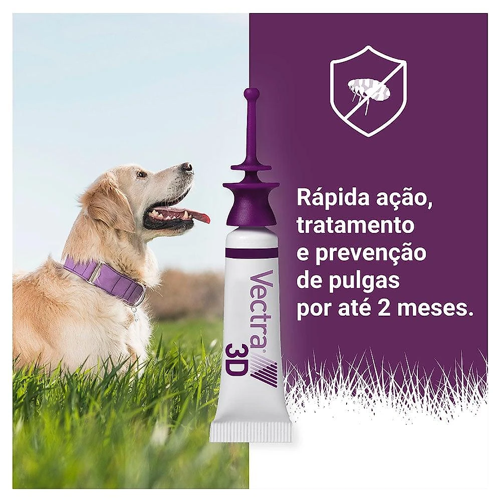Antipulgas e Carrapatos Ceva Vectra 3D para Cães de 10 a 25 Kg - 3,6 mL