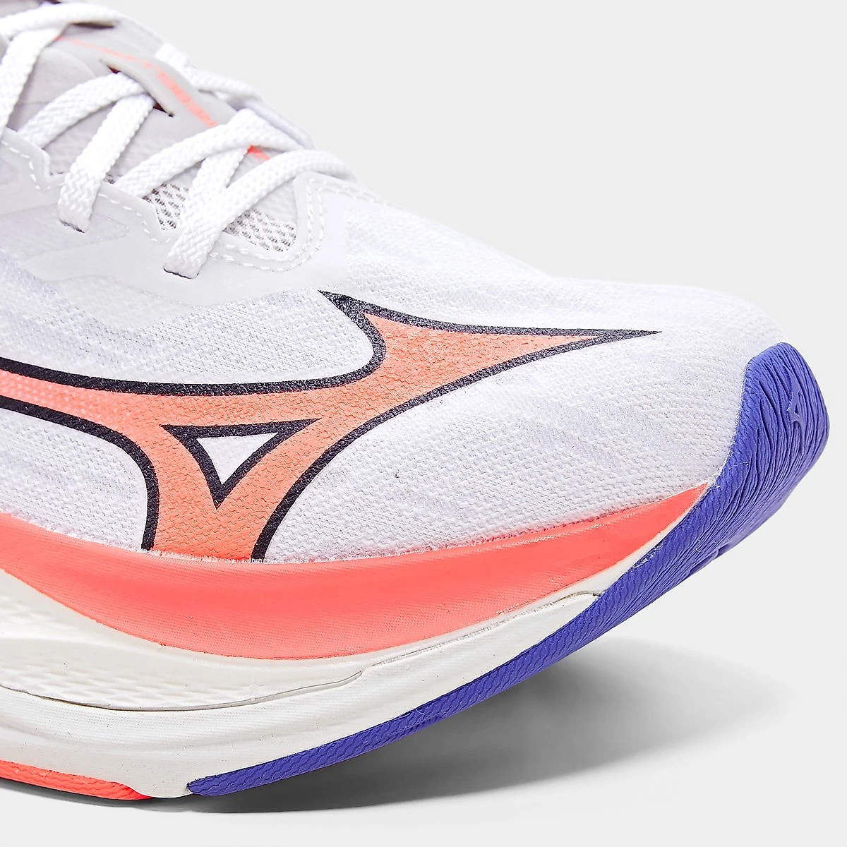 Tênis Mizuno Wave Rebellion Flash 3 Feminino Branco+Laranja - 34