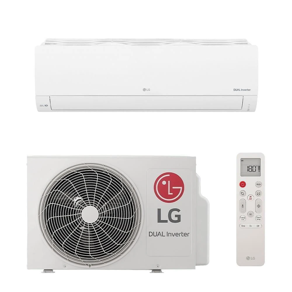 Ar Condicionado Split LG Dual Inverter AI Compact 9000 BTUS Frio 220V S3-Q09AAQAC