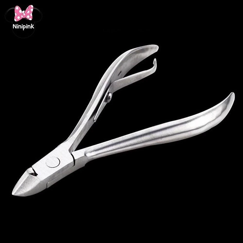 Alicate de Cutícula Profissional Inox 10 e 5 cm para Manicure Esterilizável em Autoclave OEM