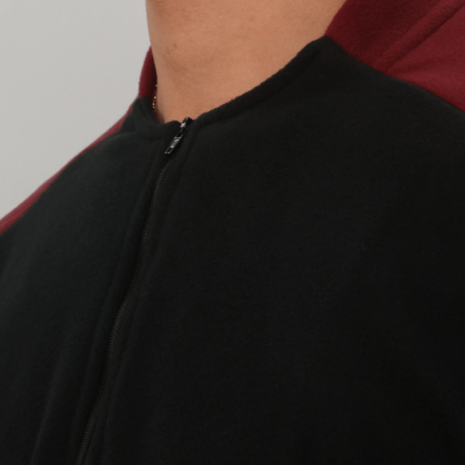 Miniatura Blusa Masculina Microsoft Athletico Preta e Bordo TAM 2G