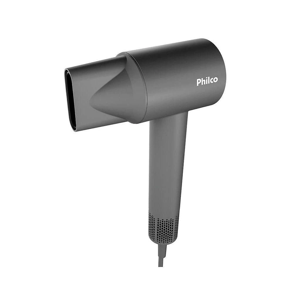 Secador De Cabelos Philco Psc3600 1600W Cinza - Rosa 110V