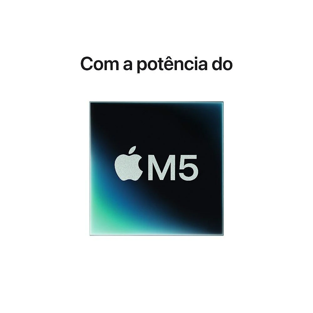 MacBook Pro de 14", M5, CPU de 10 núcleos, GPU de 10 núcleos, 24GB RAM, SSD 1TB, Preto-Espacial - MDE34BZ/A