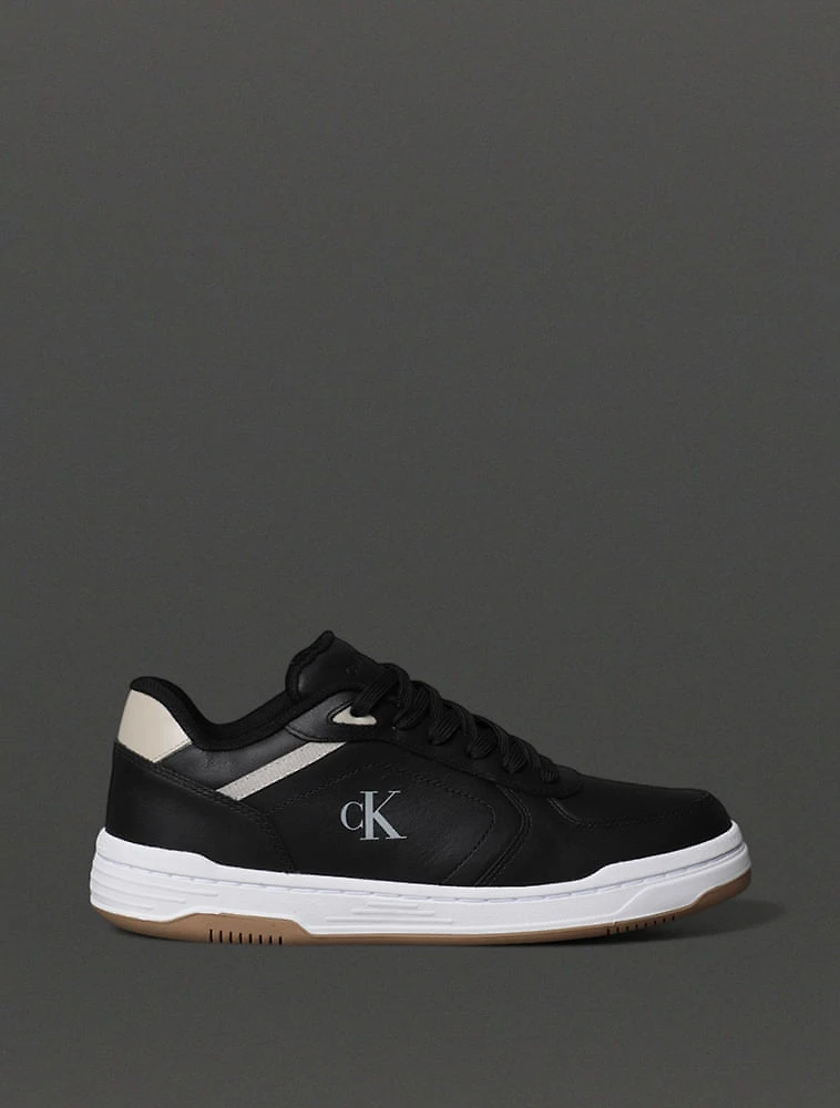 Tênis Masculino Court Calvin Klein Jeans - Preto