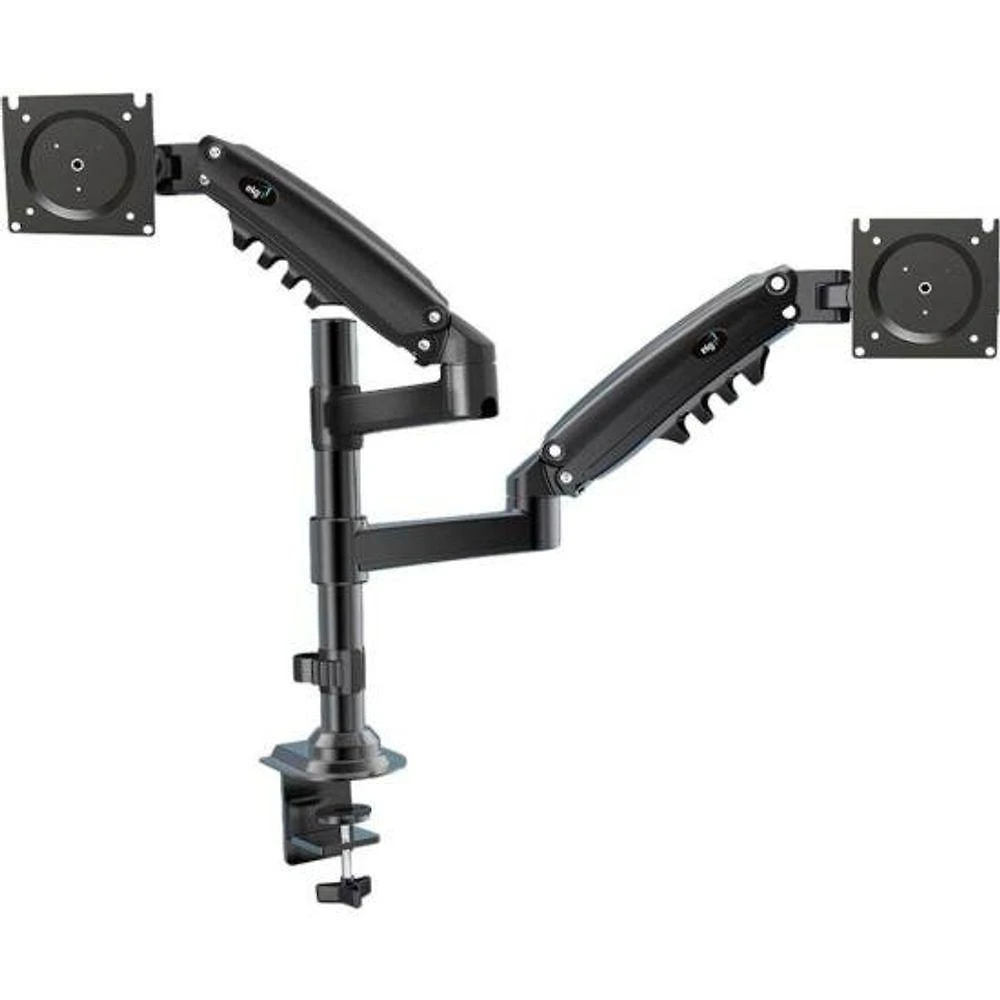 Suporte para Monitor FH160N para Dois Monitores 22" a 32" com Pistão a Gás Preto ELG