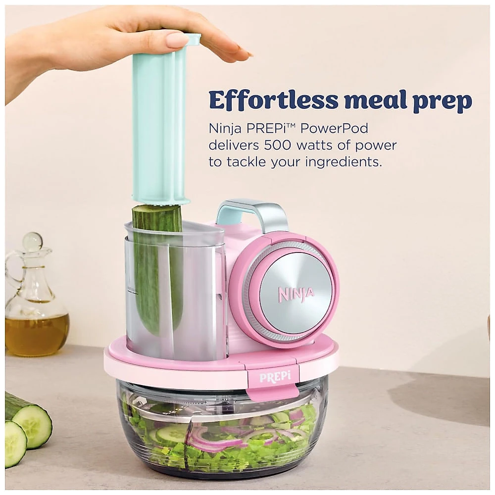 Ninja PREPi 5-in-1 Prep Store System. Crinkle. Slice. Shred. PN301BK1 Black