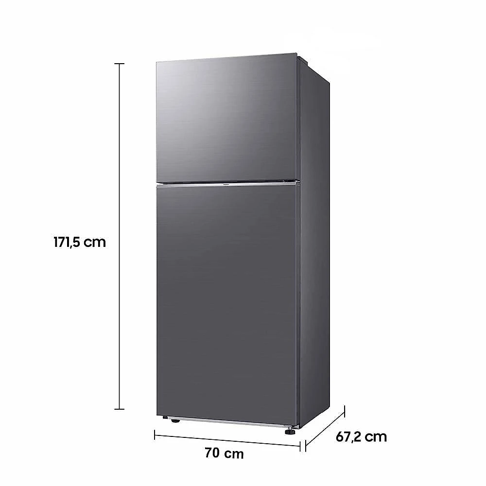 Geladeira samsung frost free rt38dg6120s9fz duplex inox look com tecnologia smartthings bivolt - 391 litros