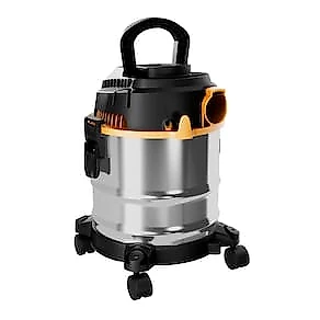 Aspirador de Pó e Água Wap GTW 1600W 12L com Função Sopra Folhas – Inox/Preto/Amarelo 110V