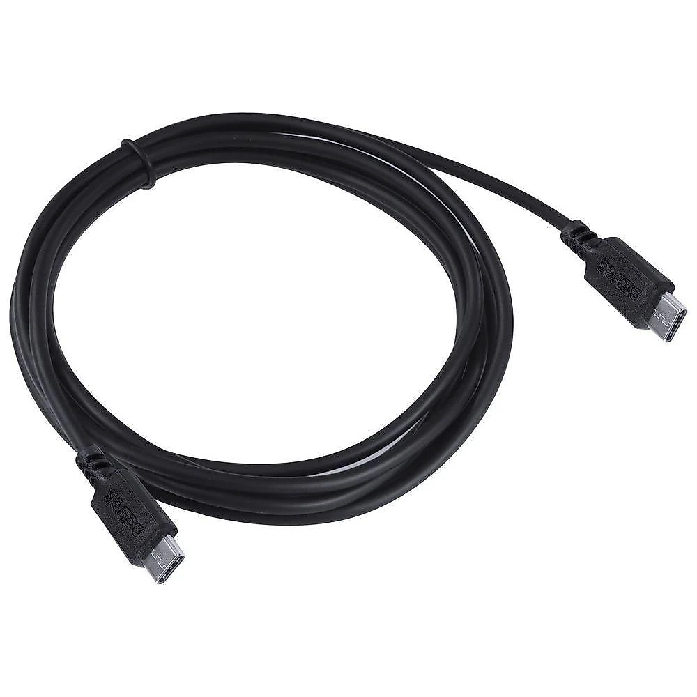 Cabo USB Tipo C Pcyes para Celular Carregamento e Dados 2.0 480MBPS 5V 3A Preto 2M