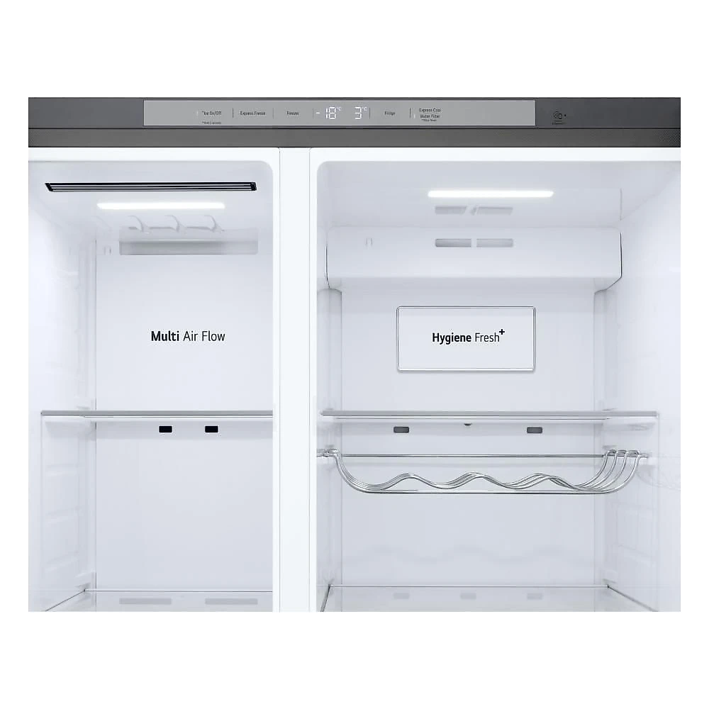 Geladeira LG Side by Side Inox Look Inverter Wi-Fi 638L GC-L267KLQ Bivolt