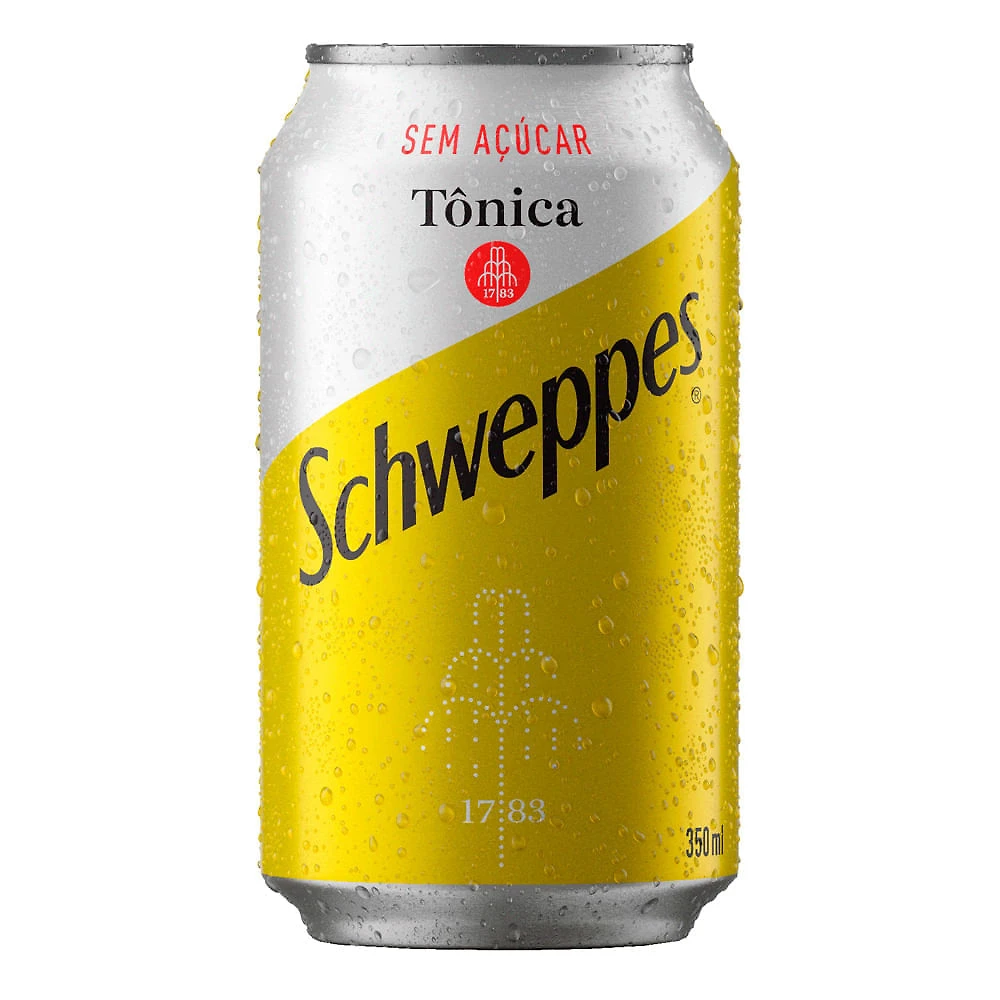 Água Tônica Schweppes Gold Sem Açúcar 350ml