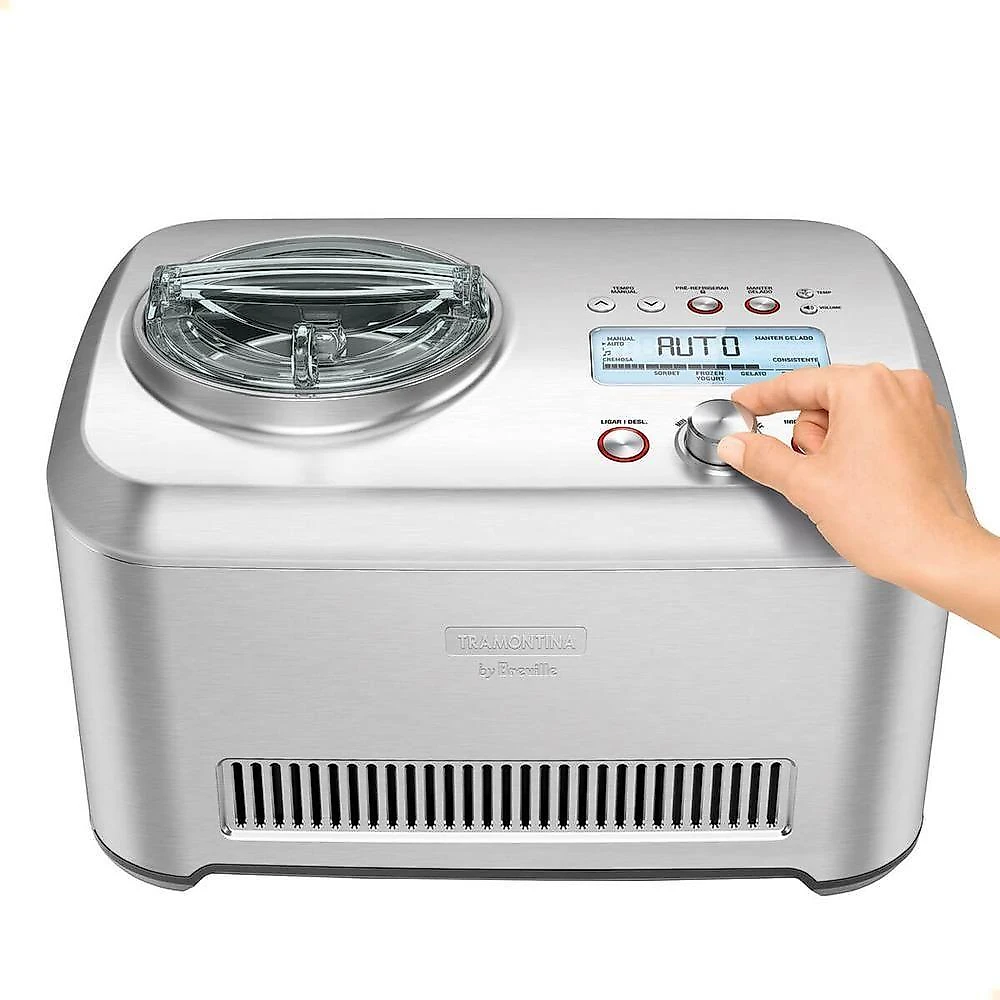 Sorveteira Tramontina By Breville Express Em Aço Inox 12 Funções 110V 69170011