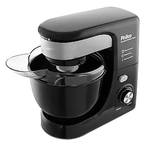 Batedeira Planetária Philco PHP500 Turbo com 11 Velocidades e 500W – Preto 110V