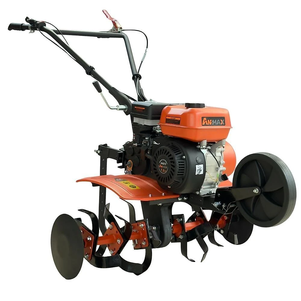 Motocultivador MT170G Gasolina 4 TEMPOS 7HP 208CC com 24 Lâminas Cultivadoras Anmax