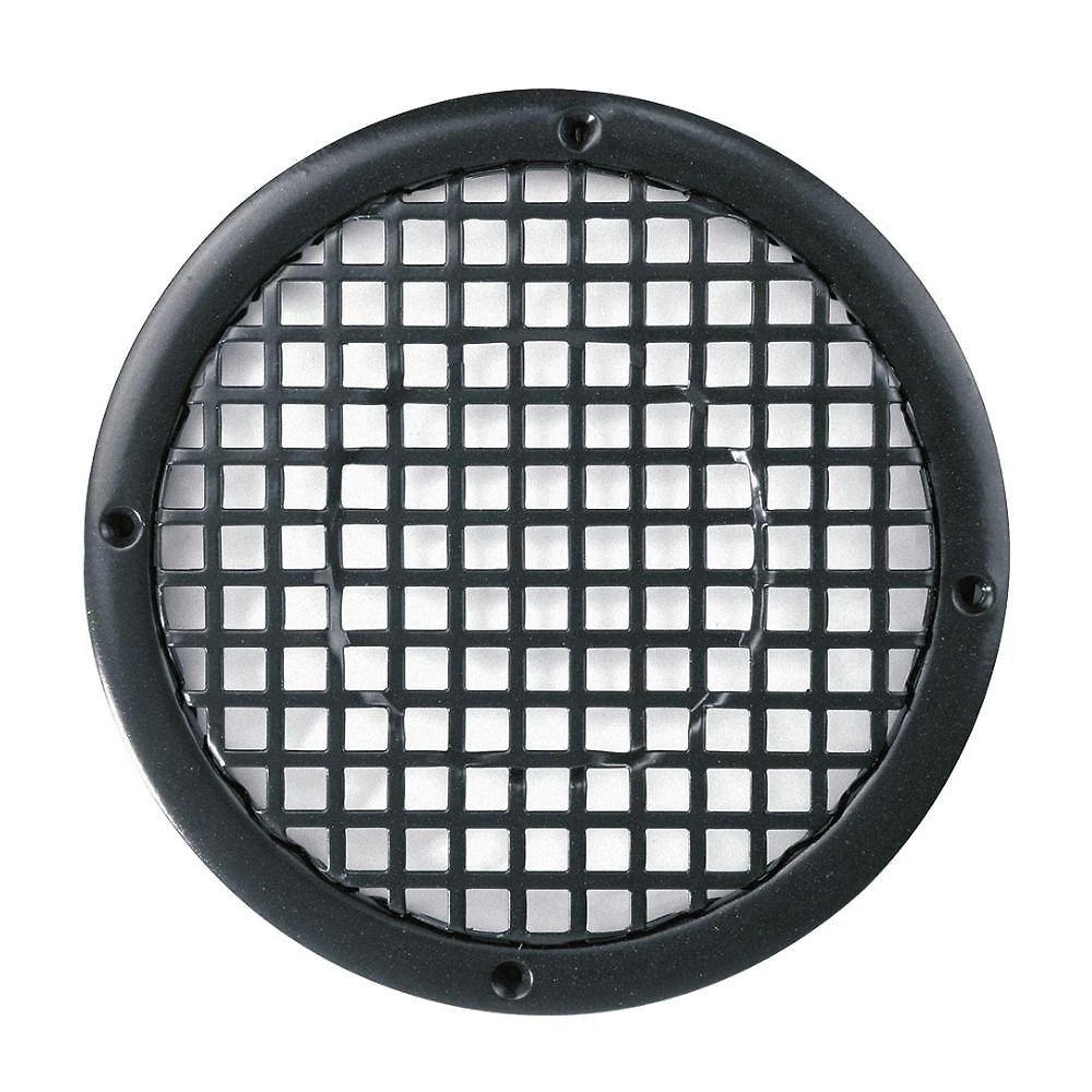 Tela para Alto-falante Permak 8 Polegadas com Aro de Ferro e 4 Furos Proteção Bivolt Preto
