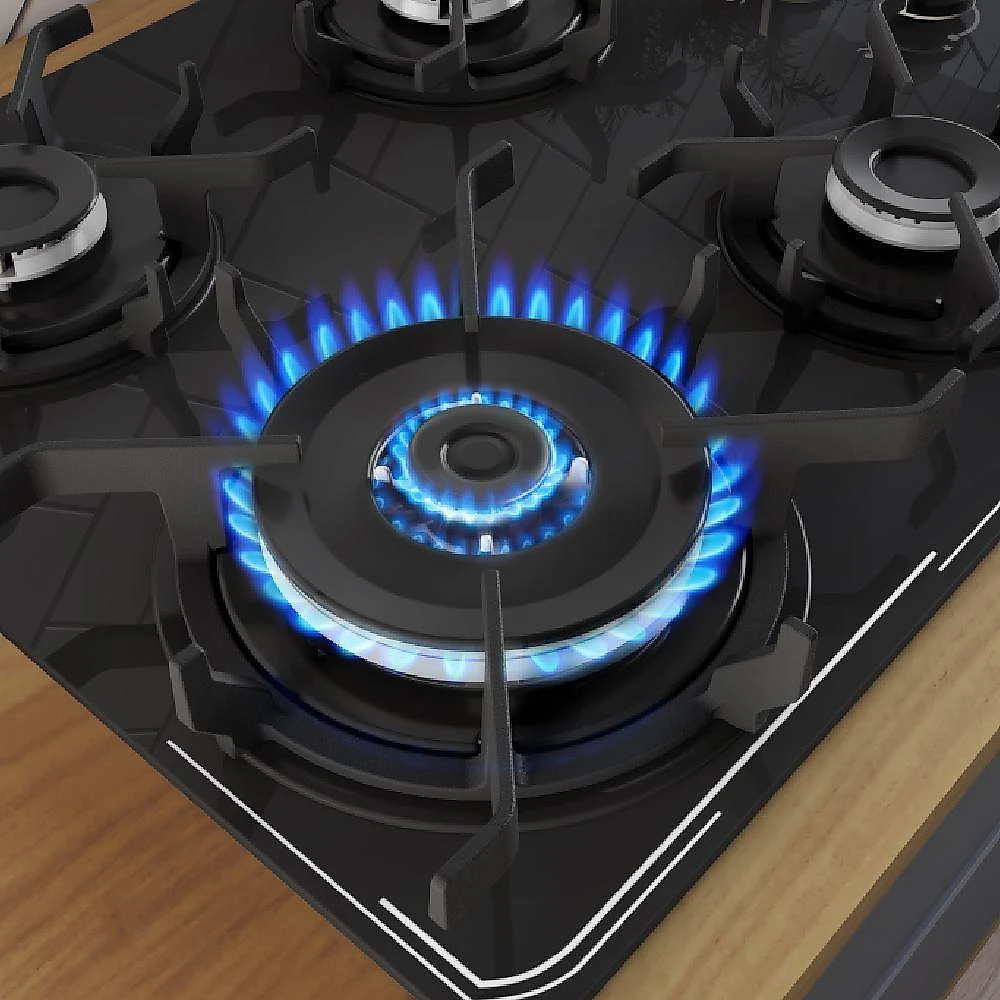 Cooktop itatiaia itamaster 4 bocas vidro preto bivolt 3700000341