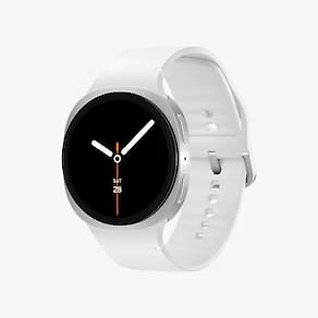 Smartwatch Samsung Galaxy Watch8 40mm Bluetooth Tela Cristal Safira GPS Prata