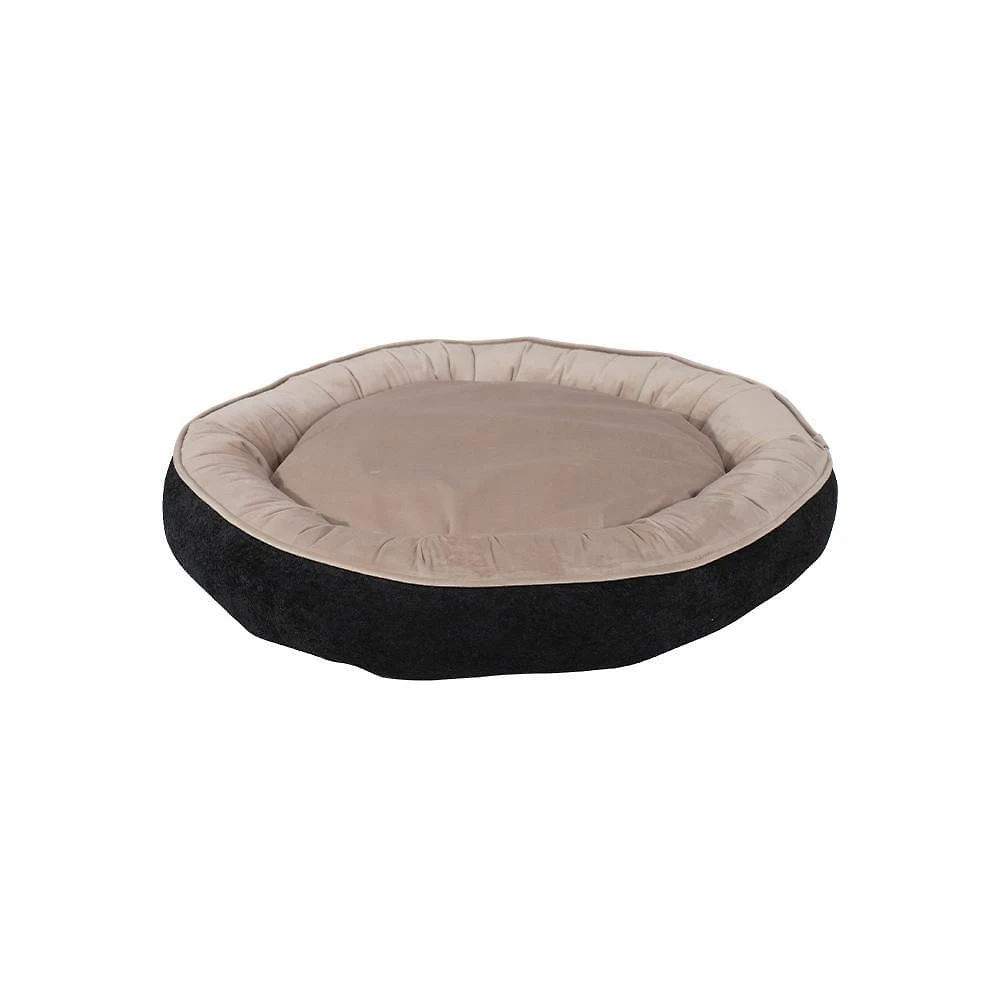 Cama Pet Comfy Preto-rosa 70x70x20cm