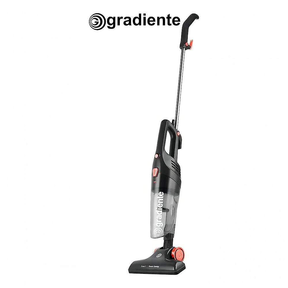 Aspirador de Pó Elétrico Vertical 2 em 1 Gradiente PGAP1200 1200W Reservatório 1,2L Preto 110V