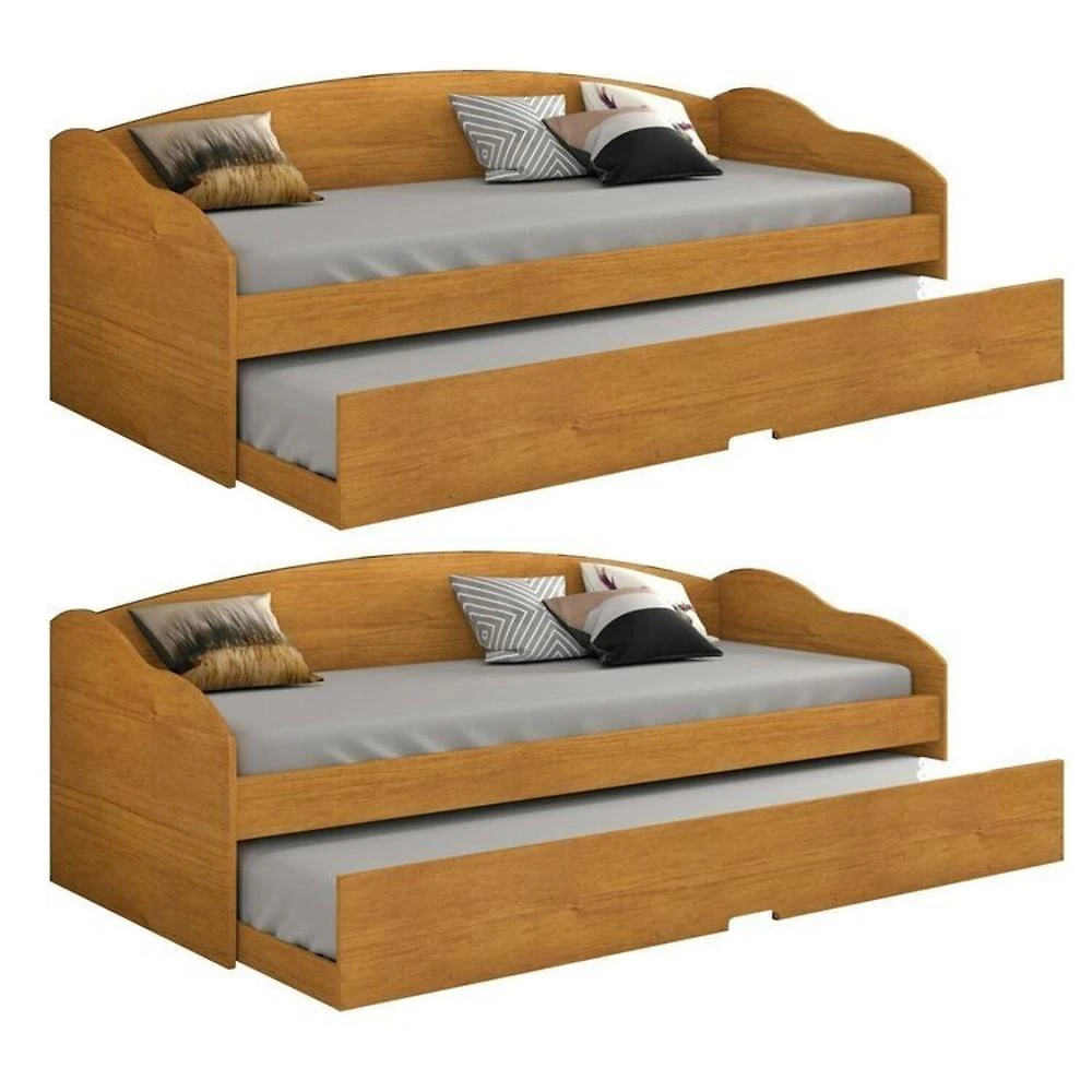Conjunto 2 Bicama Solteiro em Mdf/mdp Funny Iii