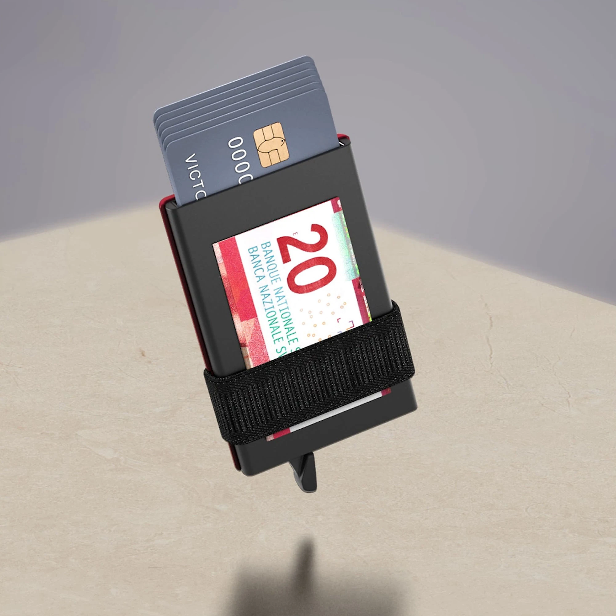Smart Card Wallet SecrID com proteção RFID - Dourado dourado
