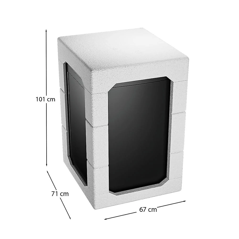 Máquina de Lavar 16Kg Platinum com Modo Eco CWN16A9 Consul Cinza - 110V