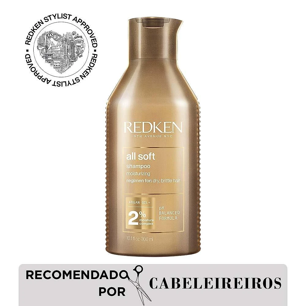Redken all soft - shampoo hidratante 300ml
