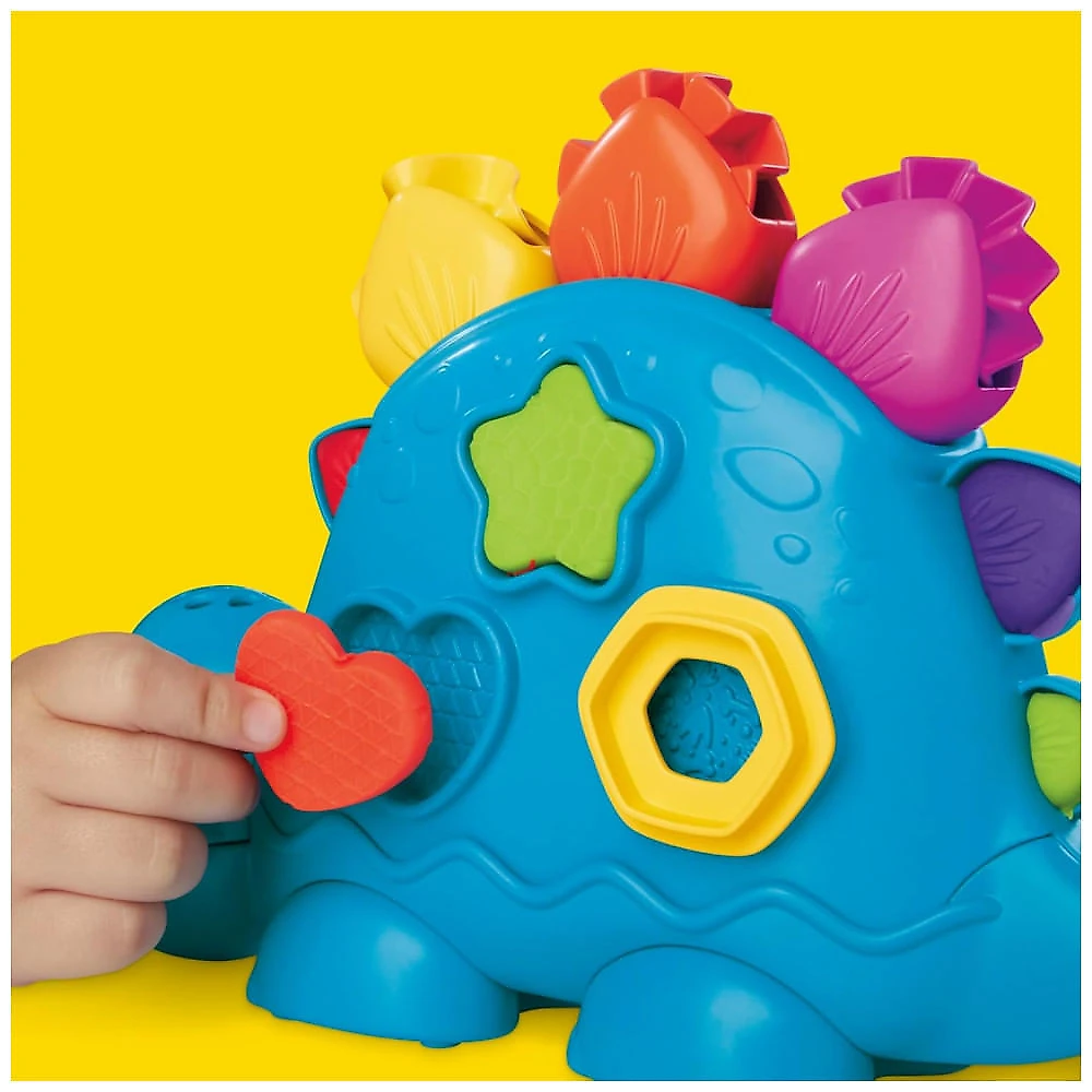 Play-Doh Formas & Cores: Kit Inicial Dinossauro Com 11 Acessórios Para Crianças 2+ .