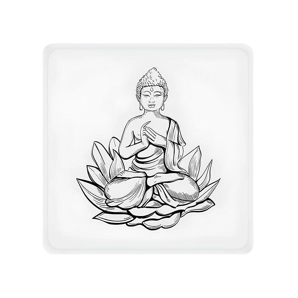 Luminária Box Slim Budha Usb