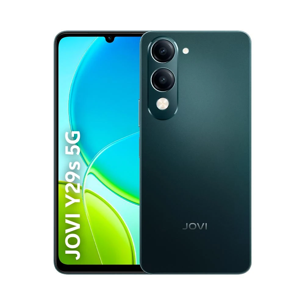 Miniatura Smartphone Jovi Y29s 5g 256gb, 8+8gb Ram Turbo, Câmera 50mp, Dimensity 6300, Bateria 6000mah, Carregamento 44w - Preto Jade CELULAR JOVI Y29S 256GB DUAL SIM 8GB RAM - Preto