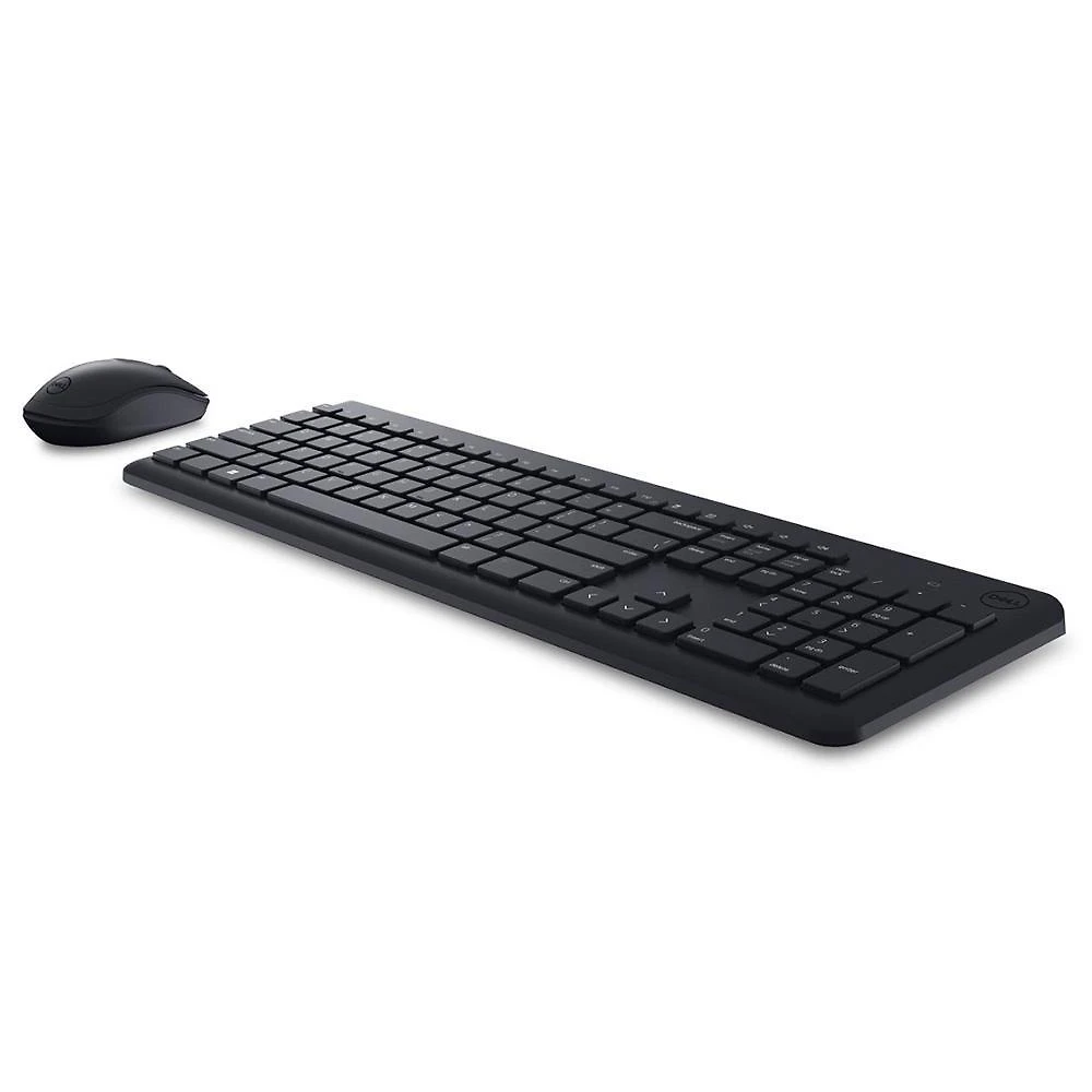 Miniatura Teclado e Mouse Sem Fio Dell KM3322W, USB, ABNT2, Preto - 580-BBBB