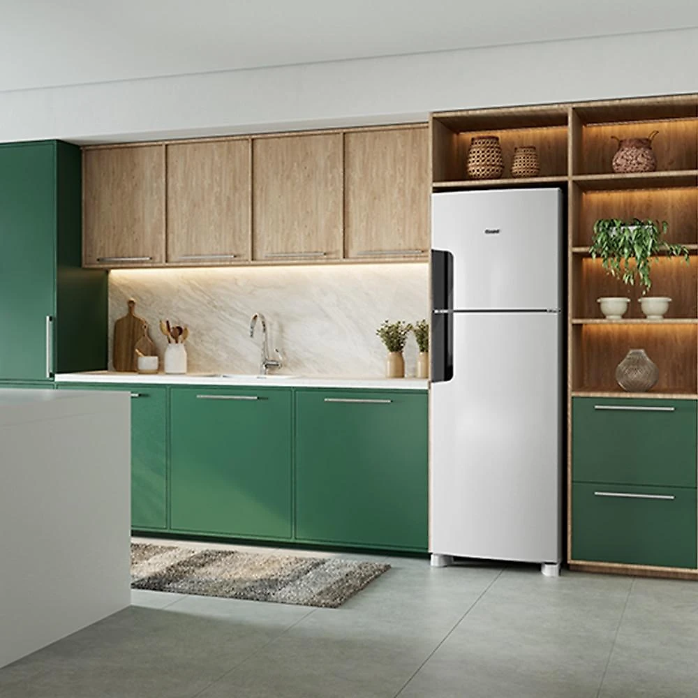 Geladeira Consul Frost Free Duplex CRM44MB Inverter, 377 Litros, Branco - 110 Volts Geladeira Consul Frost Free Duplex CRM44MB, 377L, Branco - 110V - 110 Volts