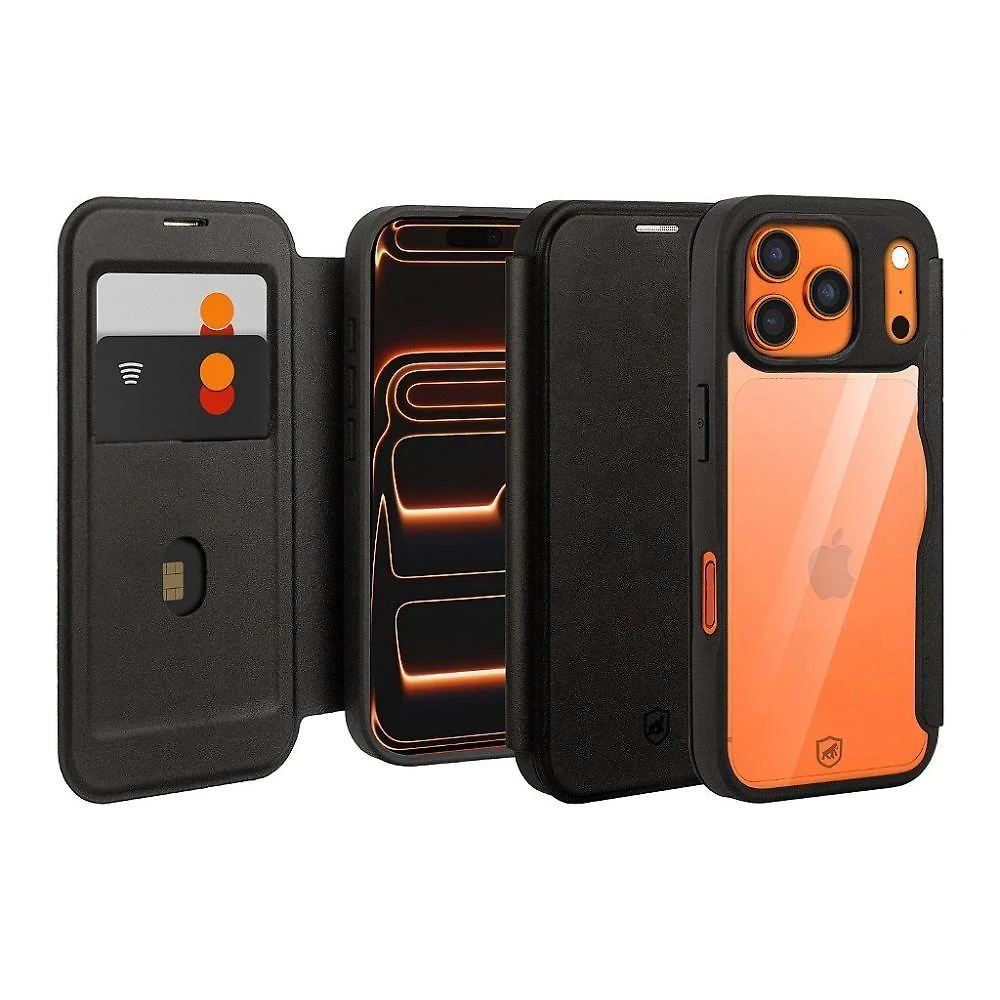 Capa para Celular Gshield Iphone 17 Pro Max Carteira com Proteção Contra Impactos Polipropileno