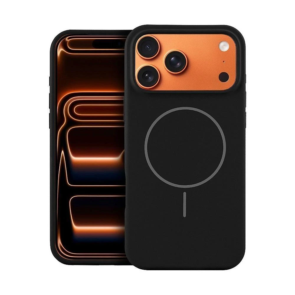 Capa para Iphone 17 Pro Max Gshield Silicon Liquid com Proteção Magsafe Preto 1 Unidade