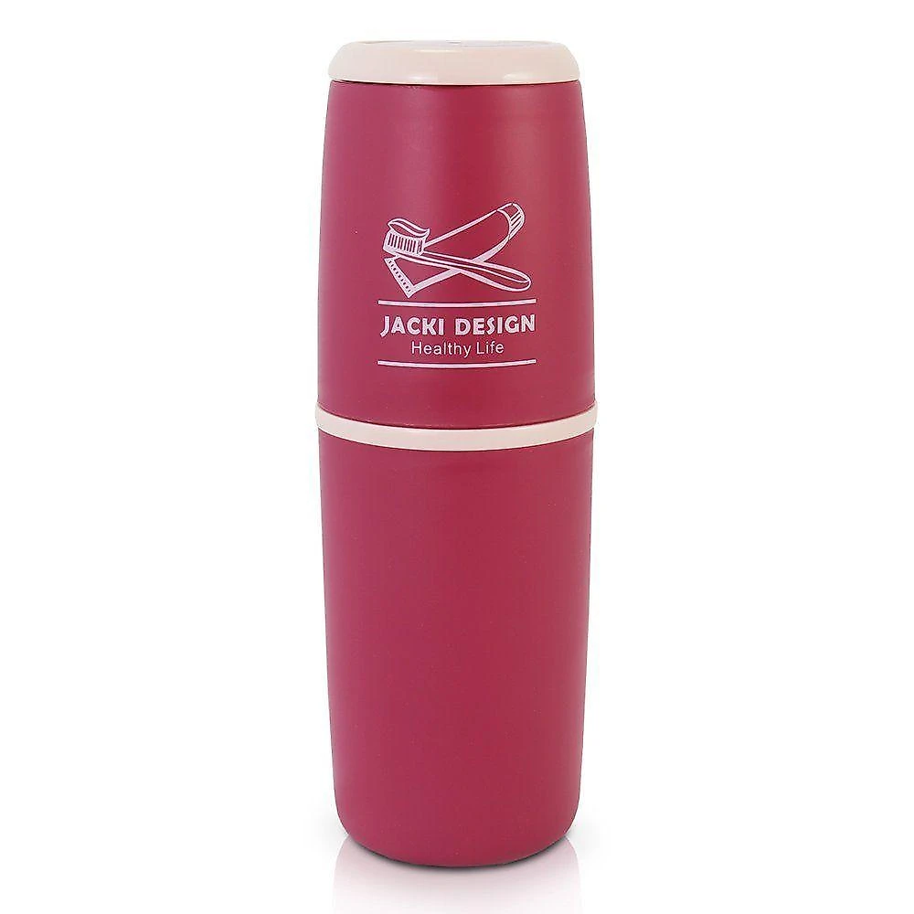 Kit Bolsa De Viagem + Porta Escova De Dente + Frascos De Viagem 10 Peças Vinho