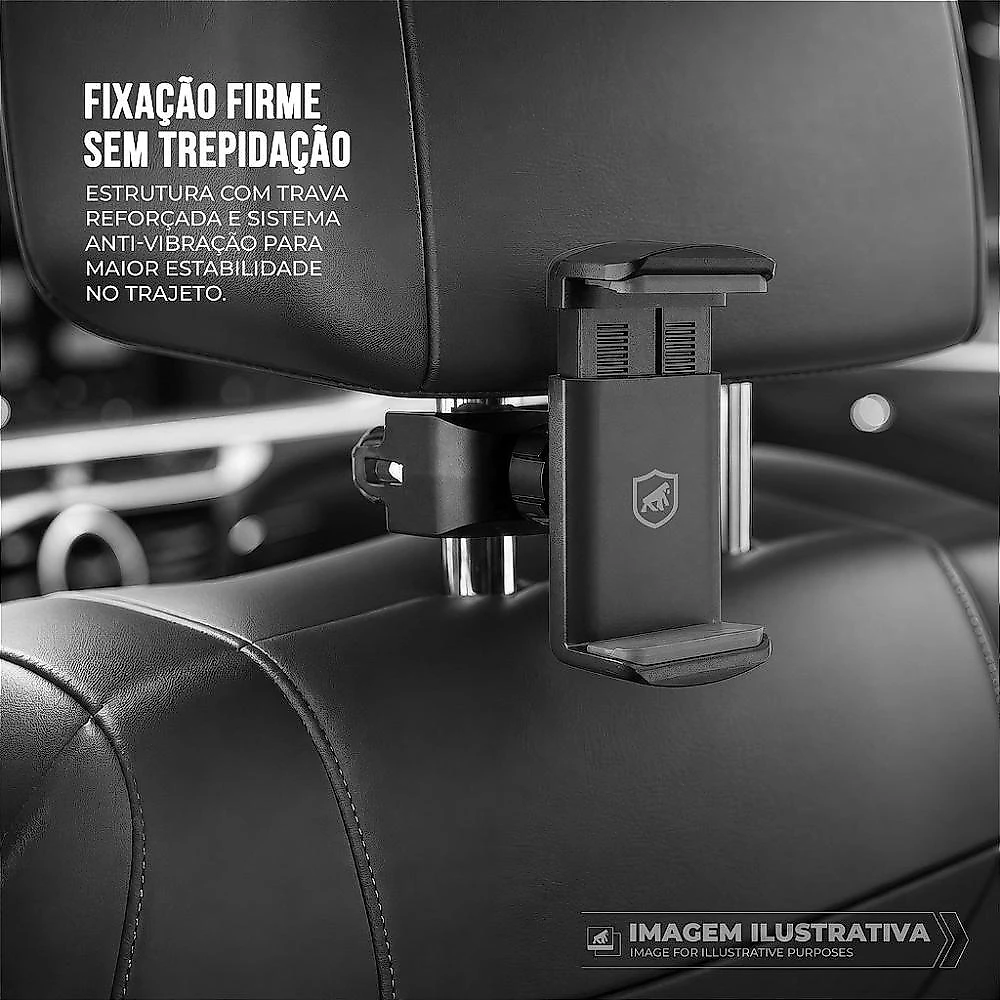 Kit Suporte Veicular de Painel Tank Car + Suporte Banco Traseiro - Gshield