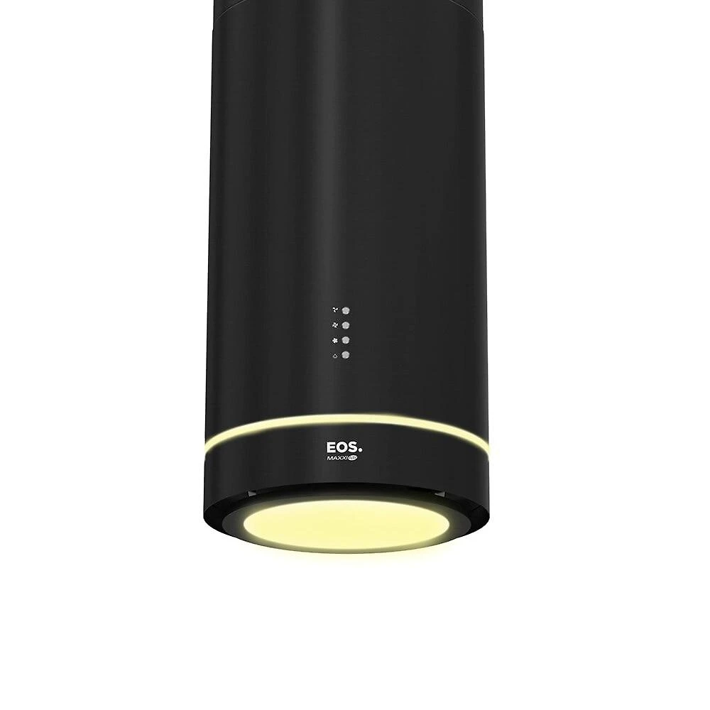 Coifa e Depurador de Ilha EOS 38cm Maxxi Air Redonda All Black 1200m³/h EMCO41IRP 220V