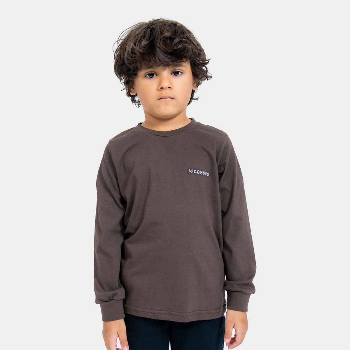 Camiseta Manga Longa Infantil Nicoboco Chord